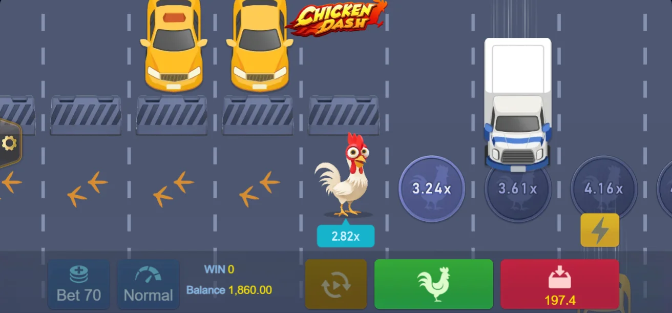 Chicken Dash Demo Game