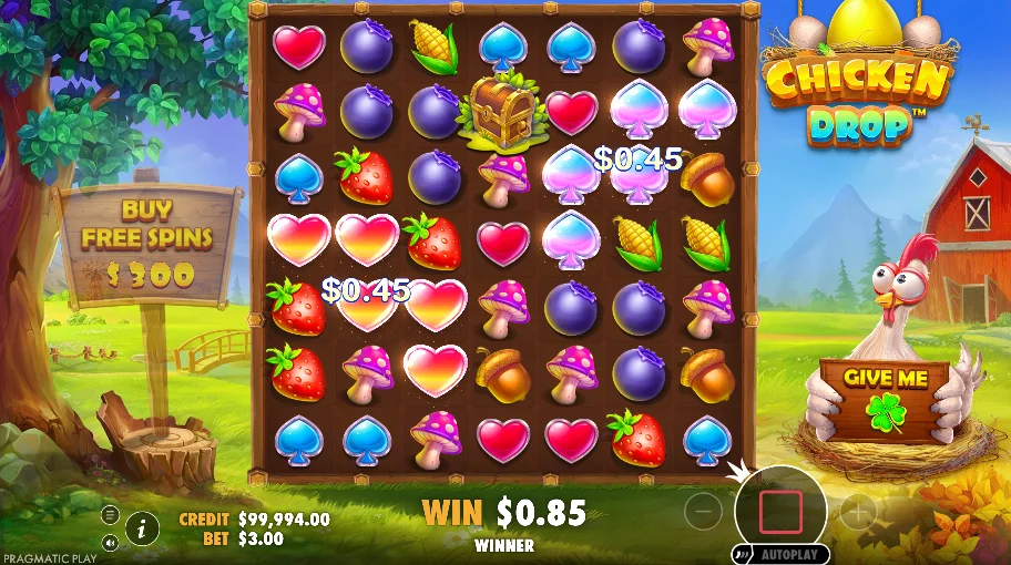 Chicken Drop Game