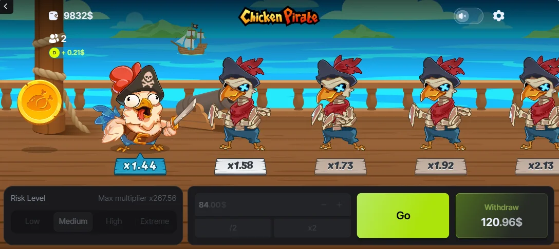 Chicken Pirate Demo Game