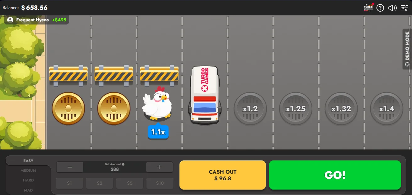 Chicken Route Demo