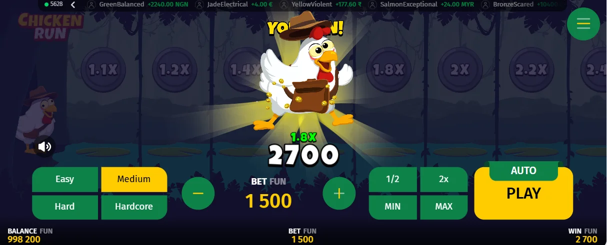 Chicken Run Demo