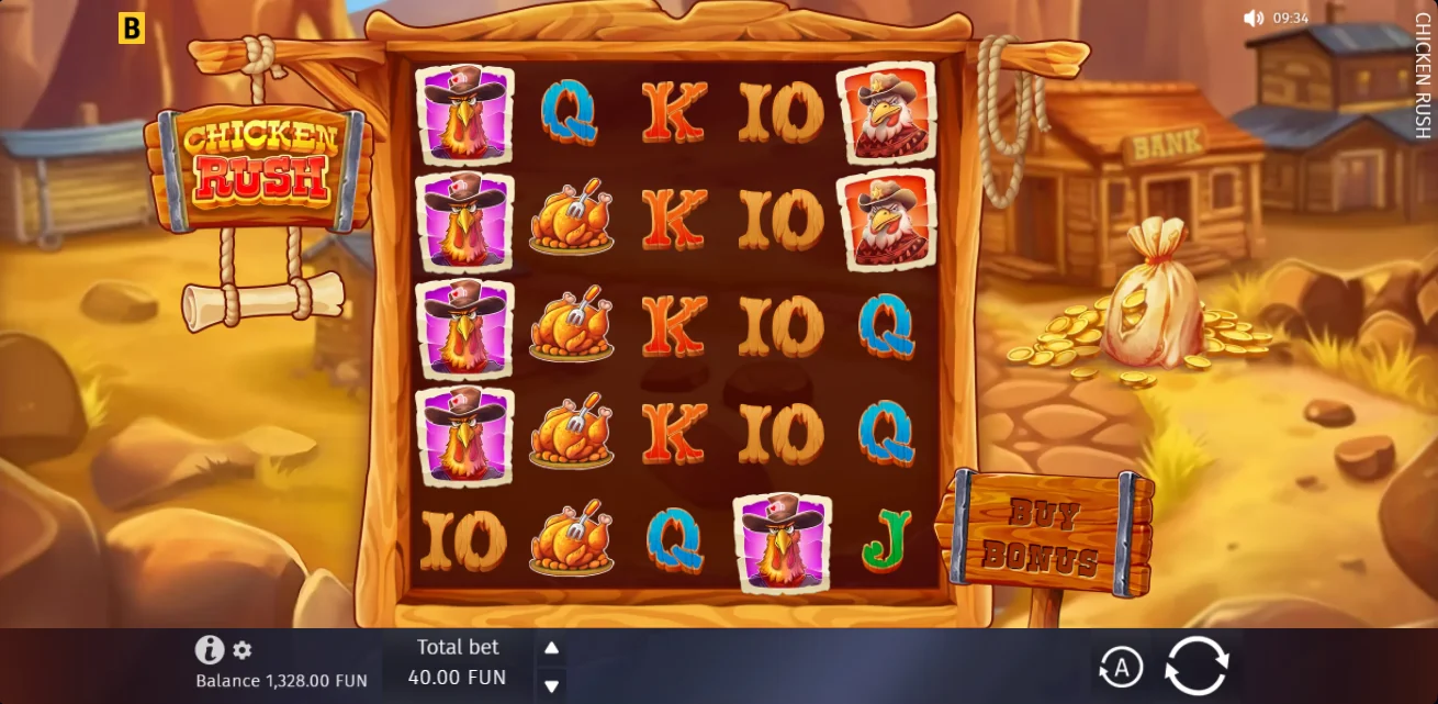 Chicken Rush Game