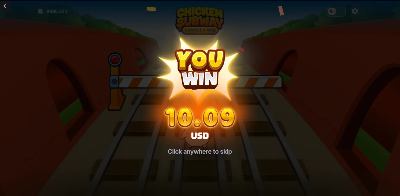 Chicken Subway Game Demo