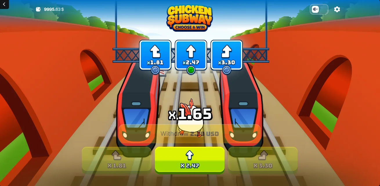 Chicken Subway Game