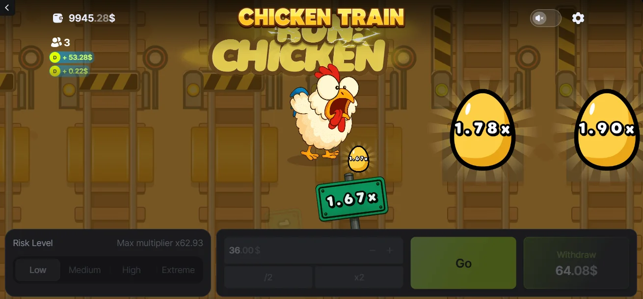 Chicken Train Demo