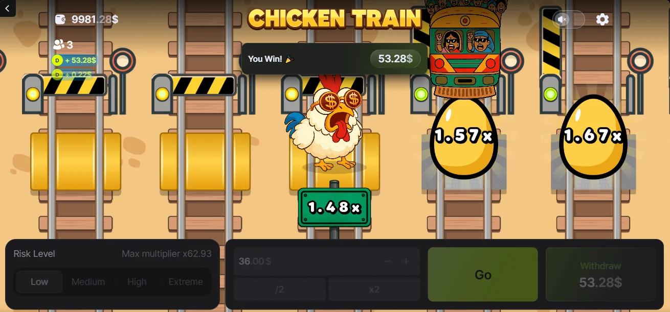 Demo Chicken Train