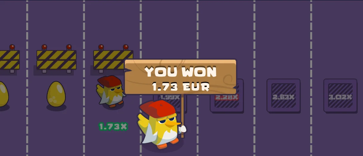 Demo Game Chicken Cross