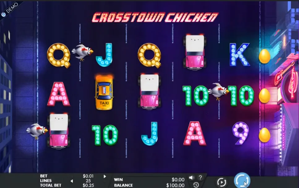 Demo Game Crosstown Chicken