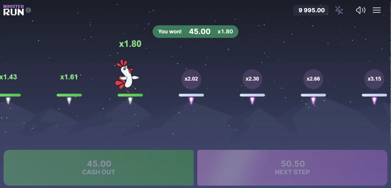 Demo Game Rooster Run
