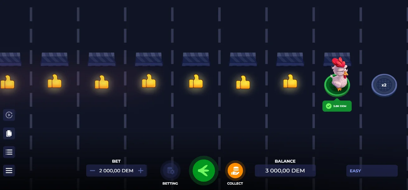 Demo Game Uncrossable Rush