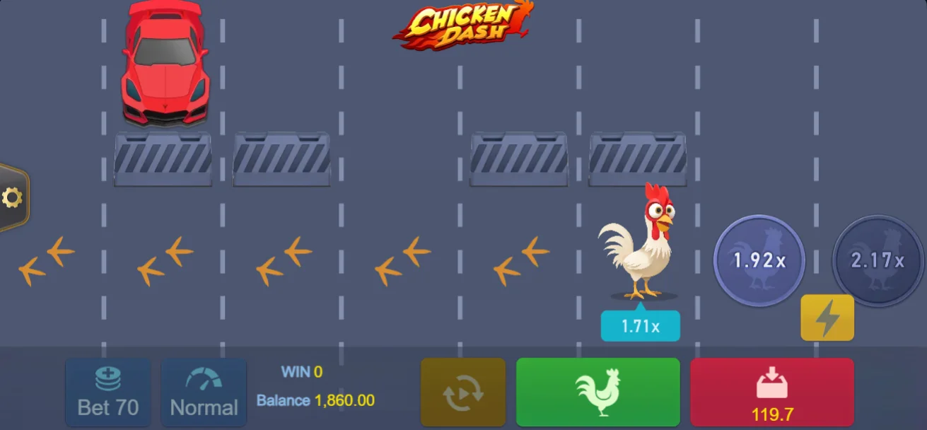 Game Chicken Dash
