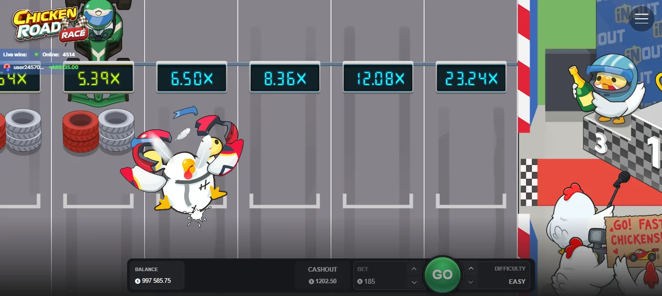 Game Chicken Road Race