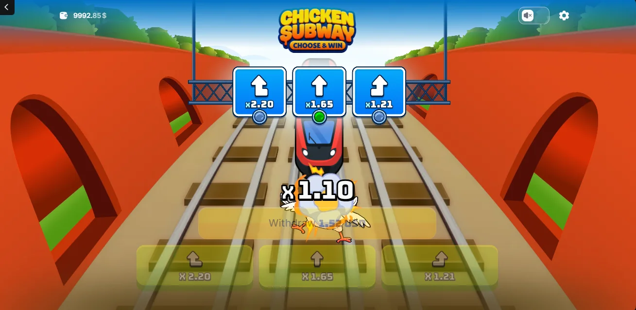 Game Chicken Subway