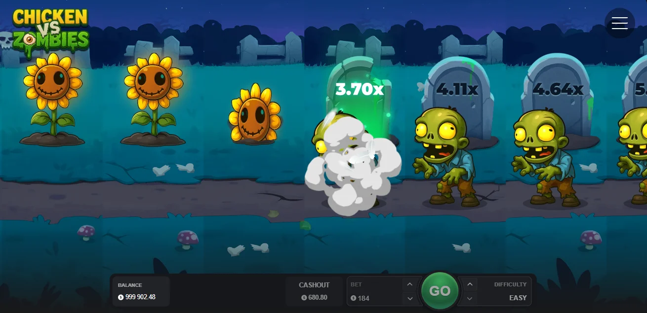 Game Chicken vs Zombies