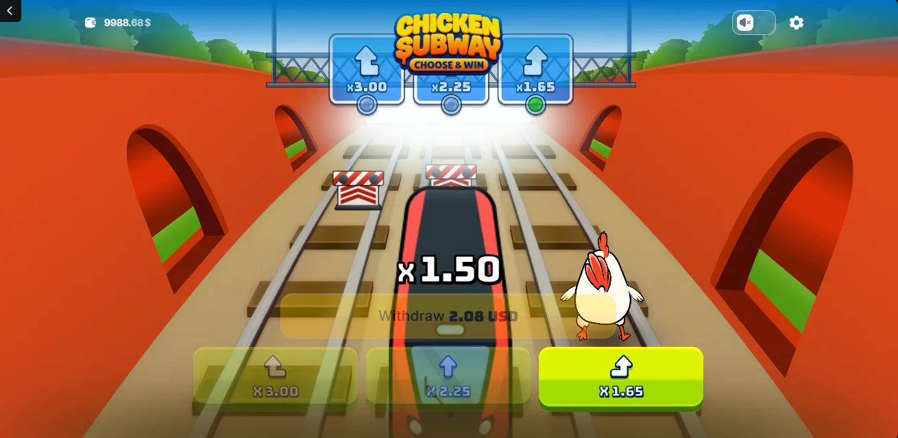 Game Demo Chicken Subway