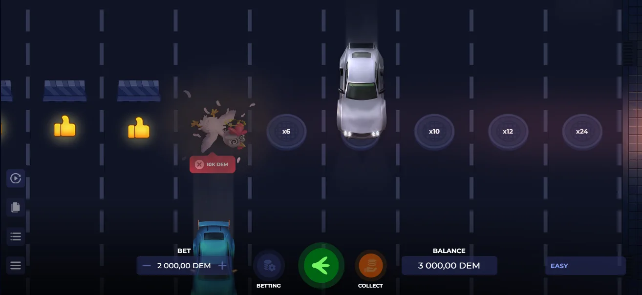 Uncrossable Rush Demo Game